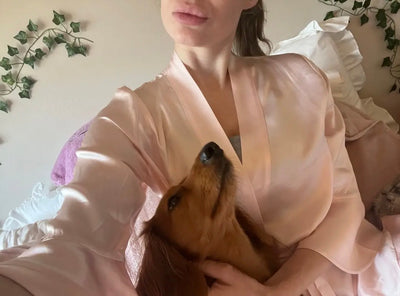 Wearing The Silk Set