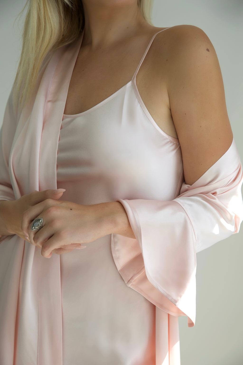 The Set (Silk Robe & Nightgown)