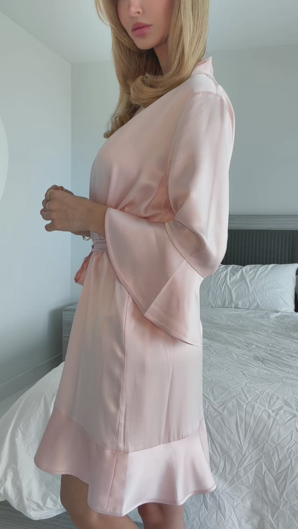 The Set (Silk Robe & Nightgown)